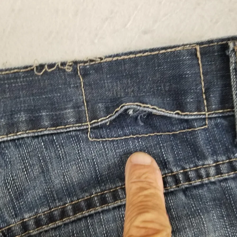 Calvin Klein‎ Jeans Mens 32x30 Blue Straight Leg Denim Classic Casual RN 36009